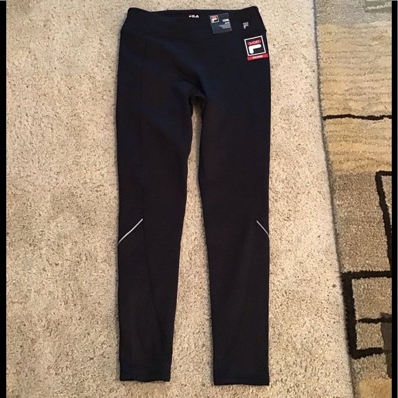 fila sport fleece lined active leggings